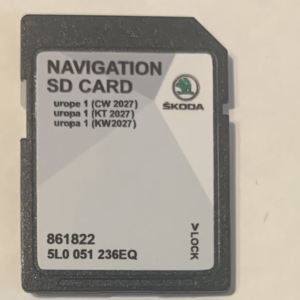 Skoda MIB2 navigation SD card loaded with the latest European sat nav map updates.