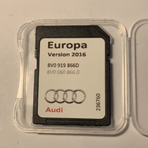 Audi Genuine A3 S3 RS3 2016 SAT NAV MIB-S SD Card Europe 8V0919866D