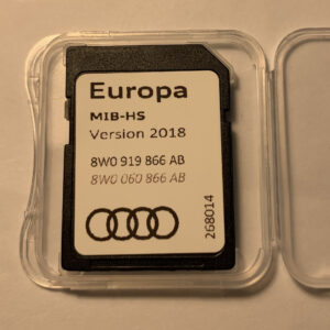 Audi Genuine A3 A4 A5 Q2 Q5 2018 SAT NAV MIB-HS SD Card Europe 8W0919866AB