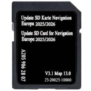 Mercedes NTG5.5 Audio 20 Genuine SD Card Map Update