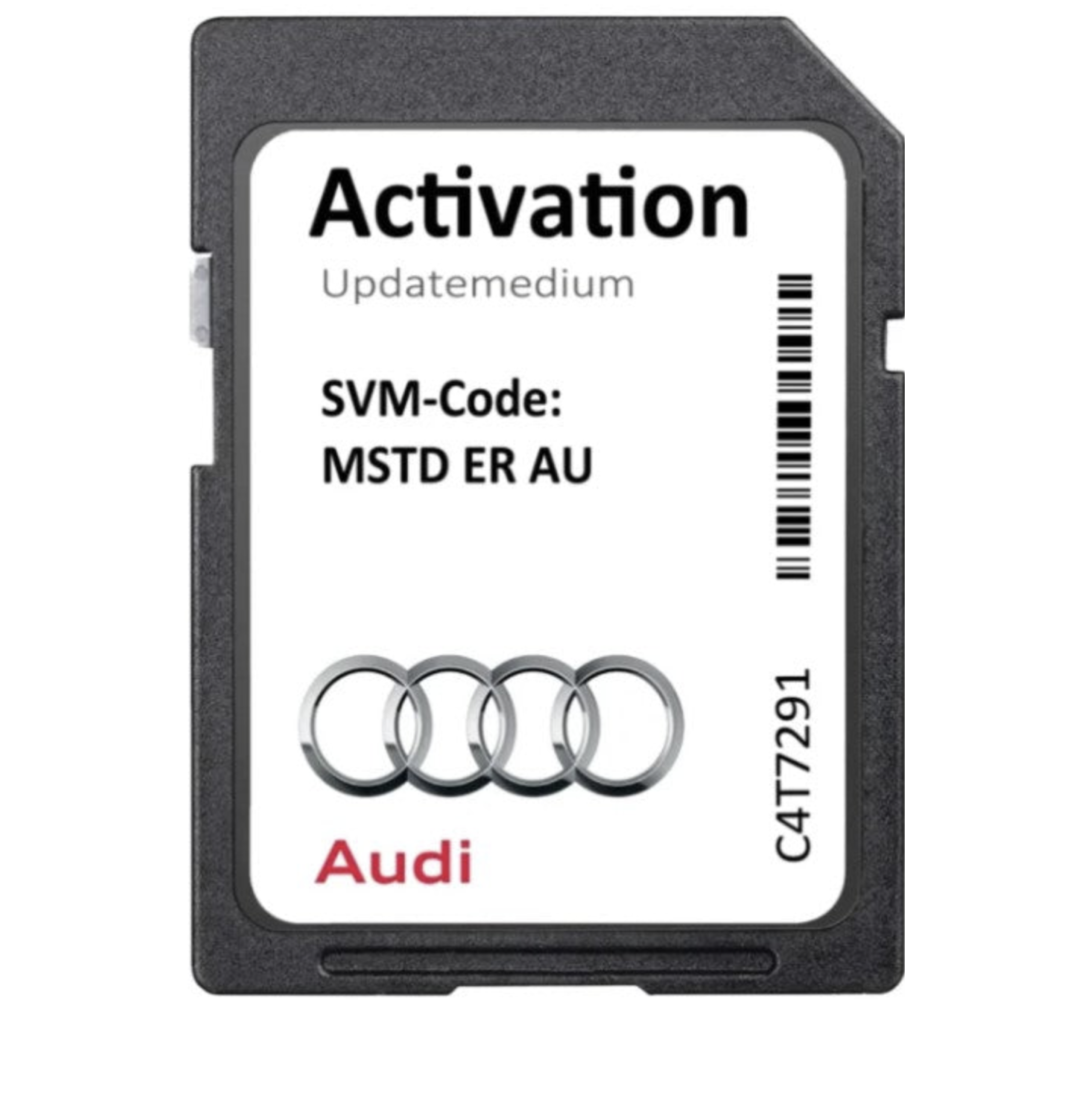 Audi A3 S3 RS3 SD Activation Card – Enable Navigation MIB-S (MSTD_EU_AU) 1 Audi A3 S3 RS3 SD Activation Card for MIB-S navigation activation (MSTD_EU_AU)